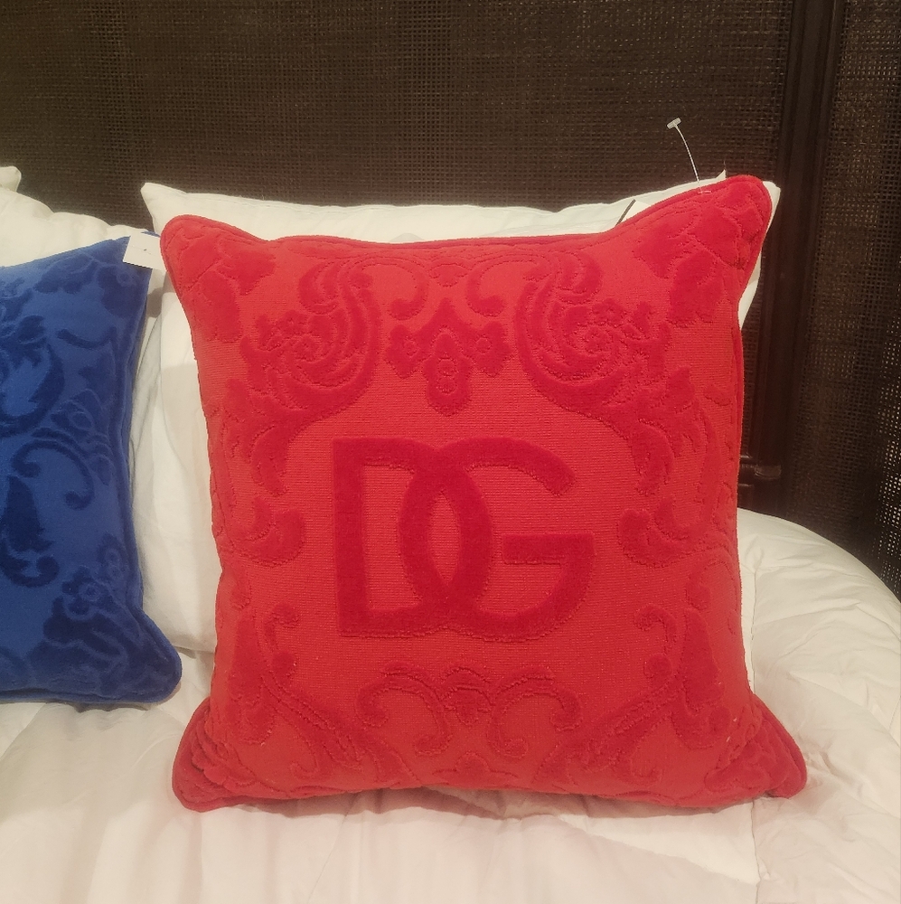 Brand new red Dolce Gabbana cushion